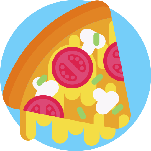 porción de pizza icono gratis