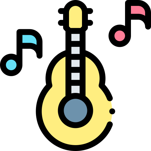 guitarra icono gratis