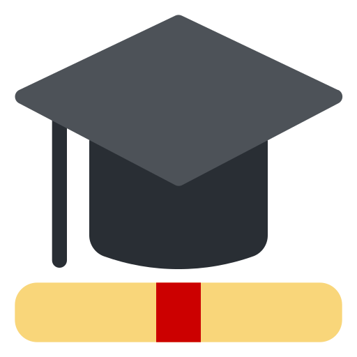 graduación icono gratis