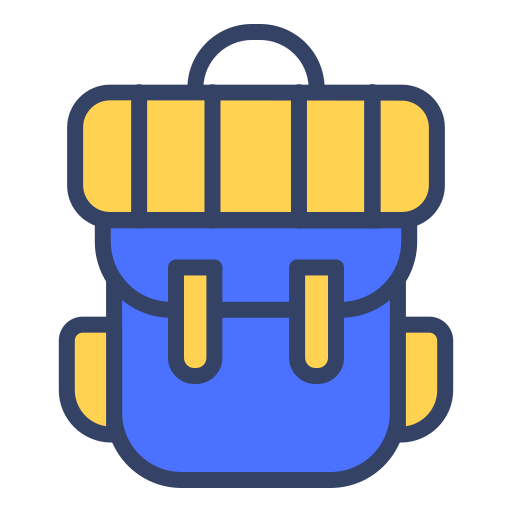 Backpack free icon Backpack free icon