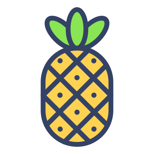 piña icono gratis