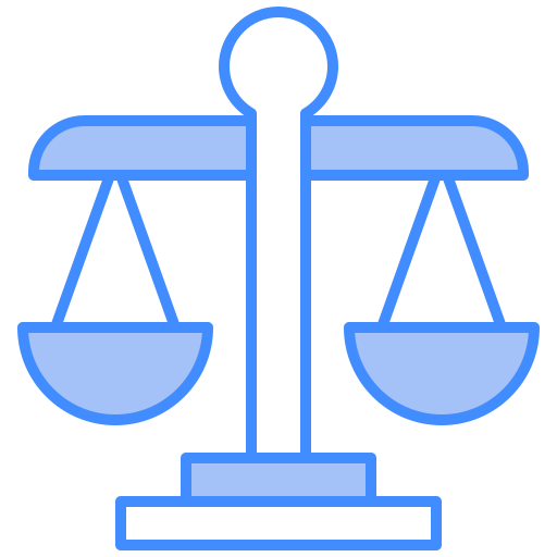 Justice Generic Blue Icon