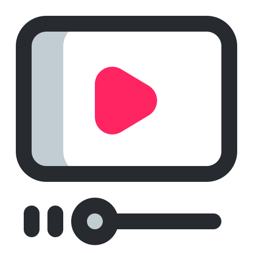 anuncio de video icono gratis