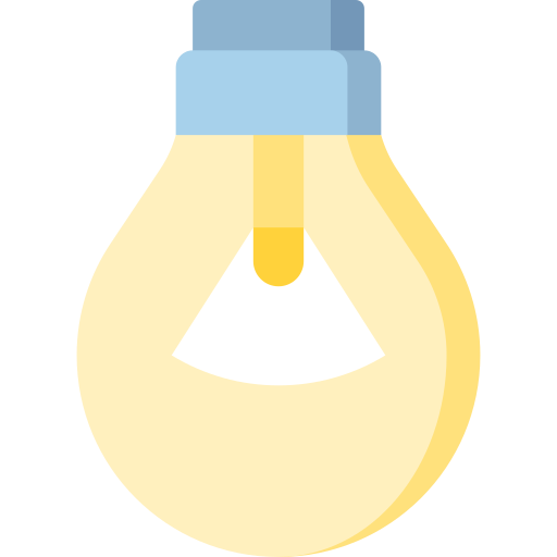 lumière au tungstène Icône gratuit