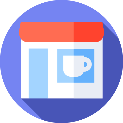 cafetería icono gratis