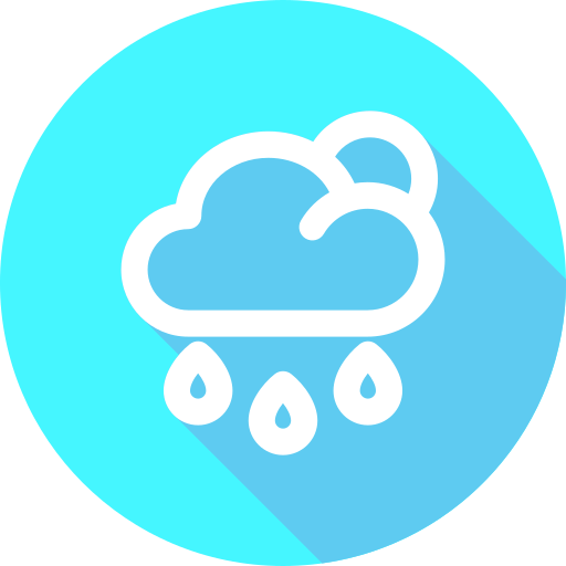 gotas de lluvia icono gratis