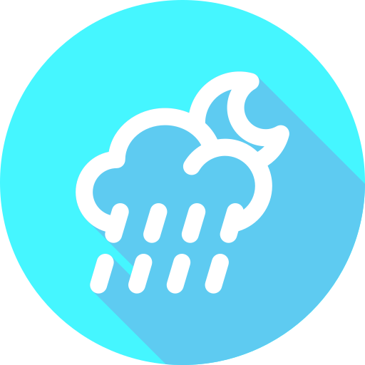 lluvia pesada icono gratis