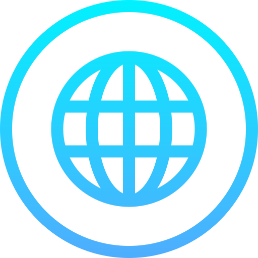 Globe Generic Gradient icon