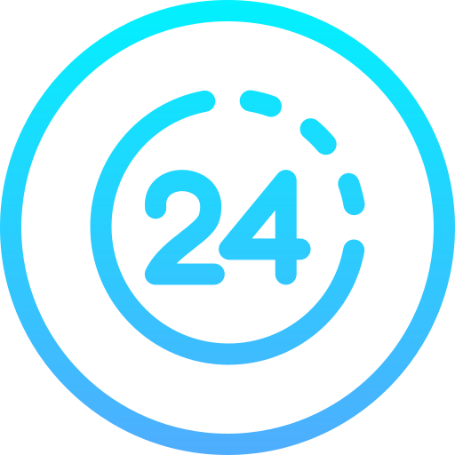 24 horas grátis ícone 24 horas grátis ícone