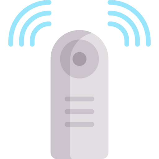 control remoto de la cámara icono gratis