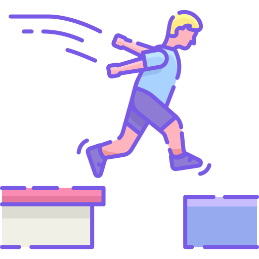 parkour icono gratis