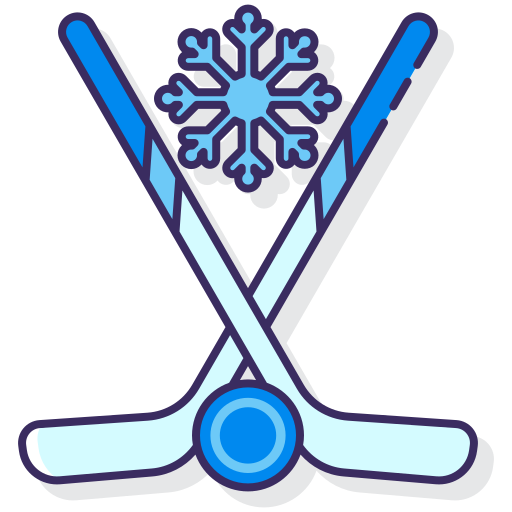 hockey sobre hielo icono gratis