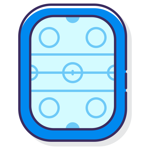 hockeyveld Flaticons Lineal Color icoon
