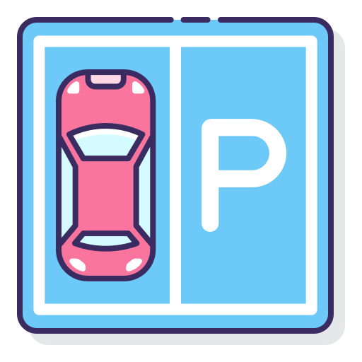 estacionamento grátis ícone estacionamento grátis ícone