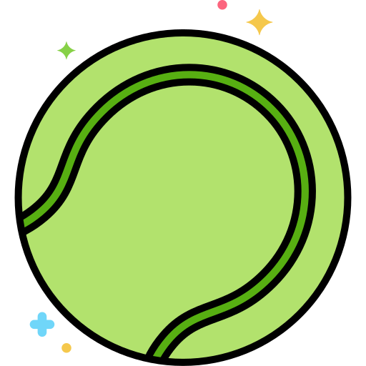 pelota de tenis icono gratis