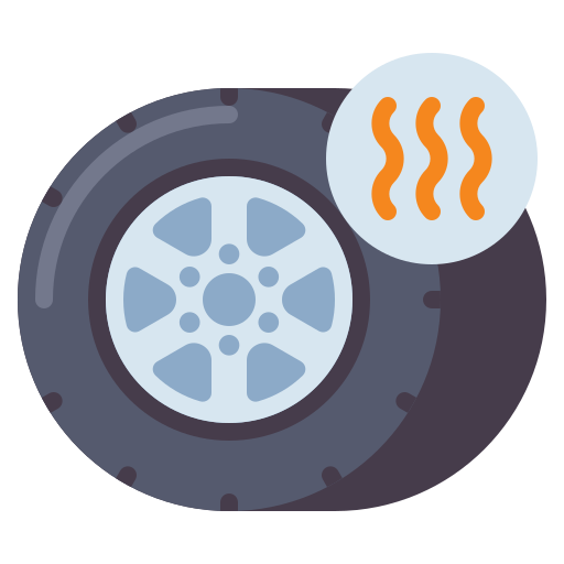 Tire wheels Flaticons Flat icon