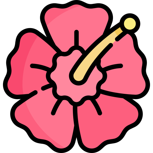 hibiscus Icône gratuit hibiscus Icône gratuit