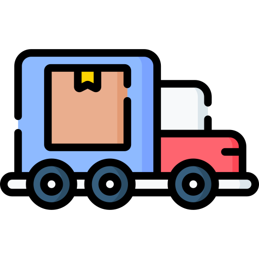 Delivery truck - free icon