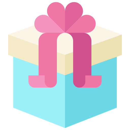 caja de regalo icono gratis