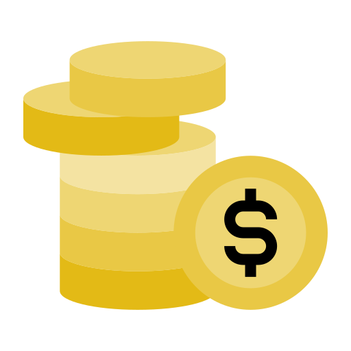 monedas icono gratis