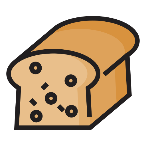 pan de molde icono gratis