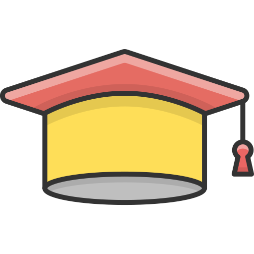 graduación icono gratis