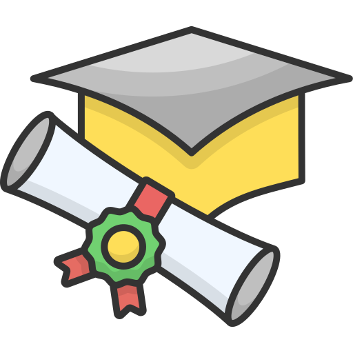 graduación icono gratis