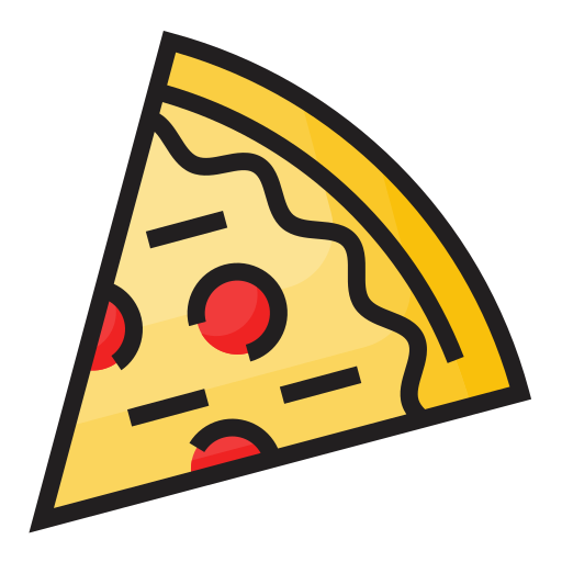 Pizza Generic Outline Color icon