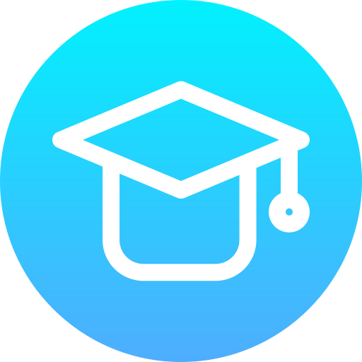 sombrero de graduacion icono gratis