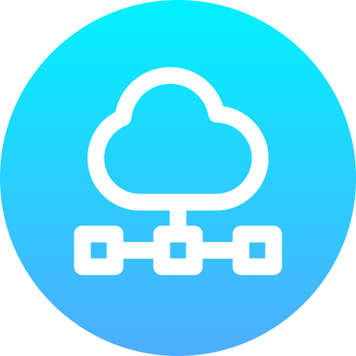 servidor en la nube icono gratis