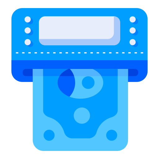 cajero automático icono gratis