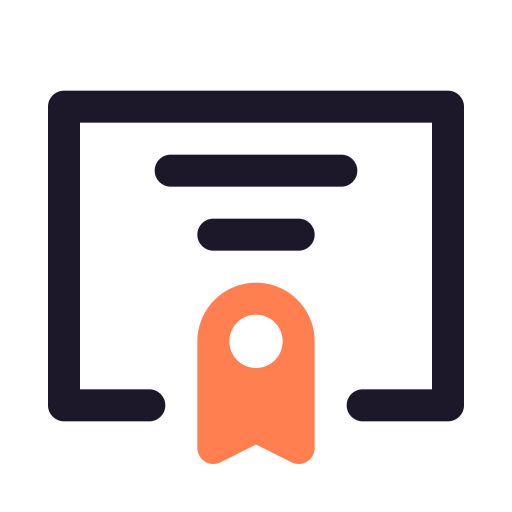 zertifikat kostenlos Icon zertifikat kostenlos Icon