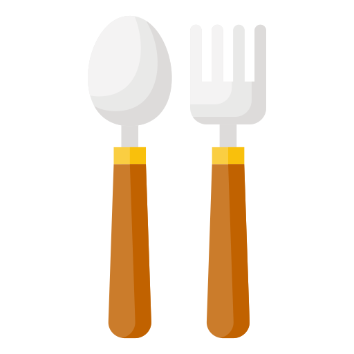 Spoon and fork Generic Flat icon