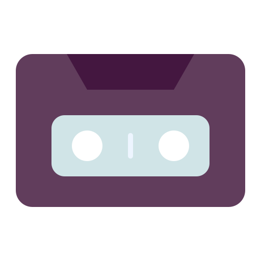 cassette Icône gratuit
