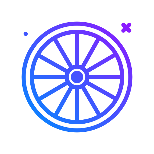 rueda icono gratis