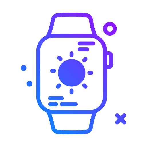 montre connectée Icône gratuit