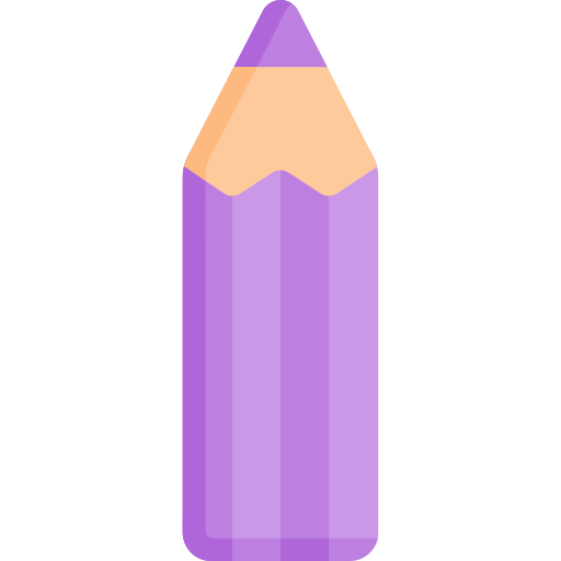 Color pencil free icon