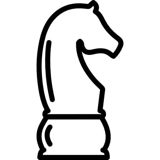 ícone Cor De Cavalo De Xadrez. Ilustração Simples De Elemento Colorido.  Desenho Do Símbolo Do Conceito Do Cavalo De Xadrez a Parti Ilustração Stock  - Ilustração de posto, isolado: 187809952