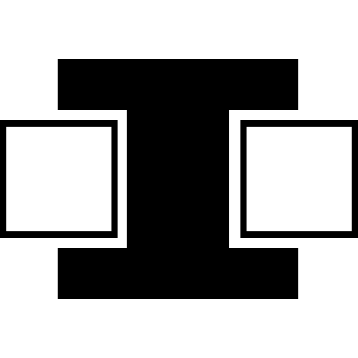 Black Small Square  Symbols - Geometric