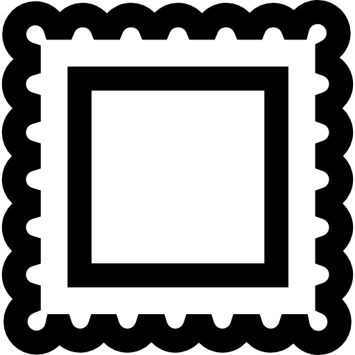 Border for frame pictures icon