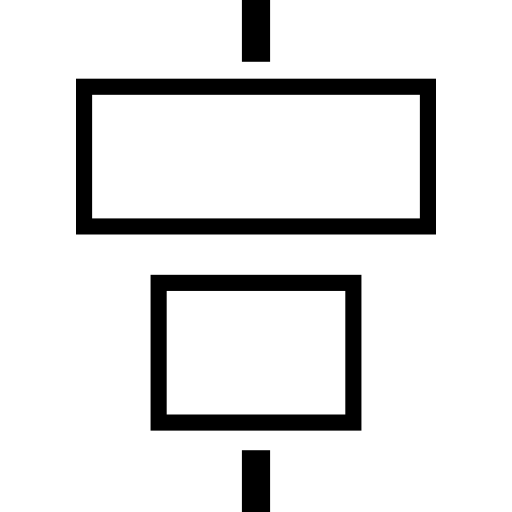alineación de objetos horizontal icono gratis