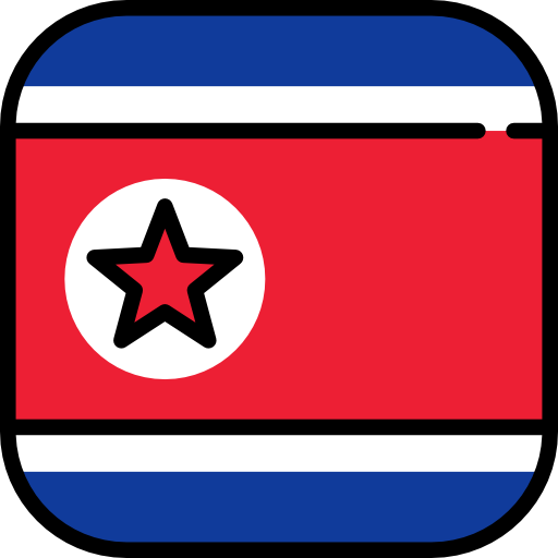 corea del norte icono gratis