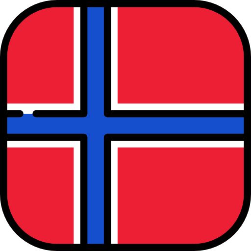 Norway Flags Rounded square icon