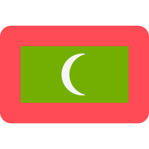 Maldives Flags Rounded rectangle icon