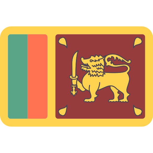 Sri Lanka Flags Rounded Rectangle Icon