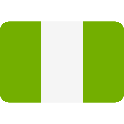 Nigeria Flags Rounded rectangle icon