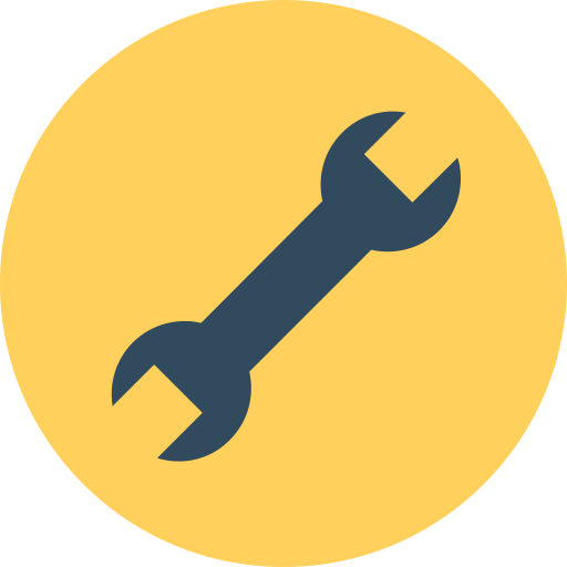 Wrench free icon