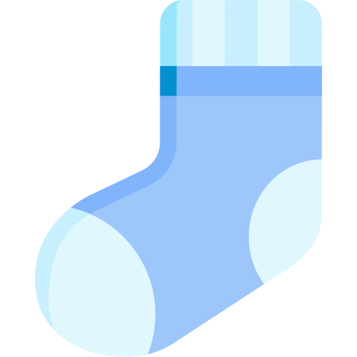 Baby socks Special Flat icon