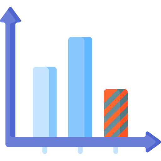 Bar chart Special Flat icon