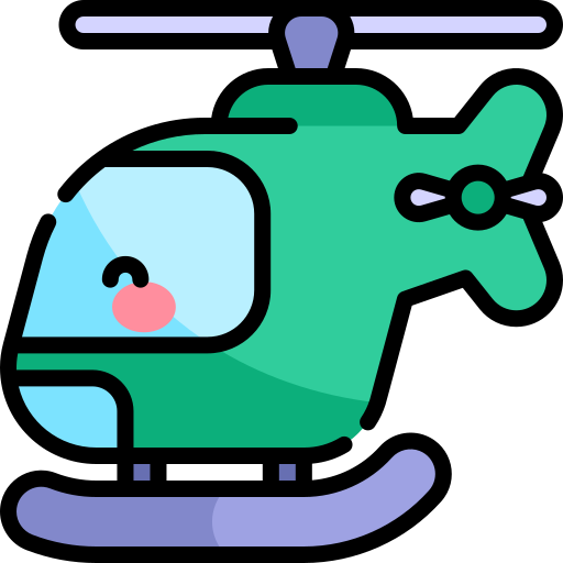 helicóptero icono gratis